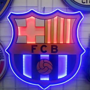 Cuadro neón 3D Barcelona FC