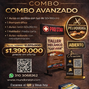 Combo alzando vuelo